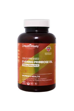 tinh dầu hoa anh thảo HealthWisely Cold Pressed Evening Primrose Oil 1000mg