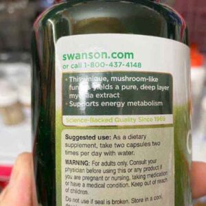 viên uống đông trùng hạ thảo của mỹ swanson cordyceps