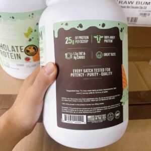 Bột hỗ trợ cơ bắp Raw Cbum Itholate Protein 890gram
