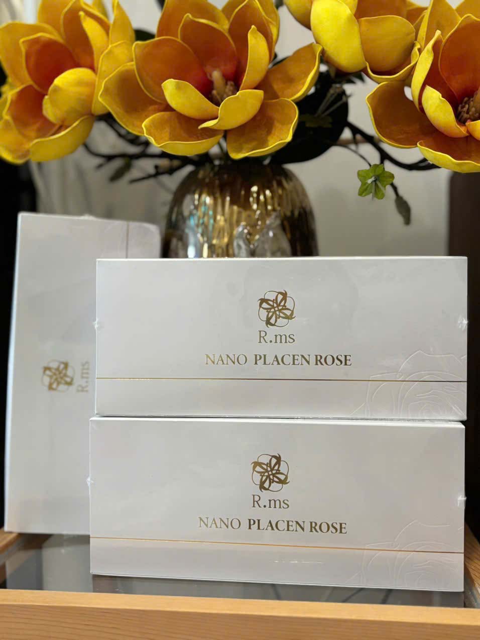 Nước hoa hồng nhau thai ngựa Nano Placen Rose Rms