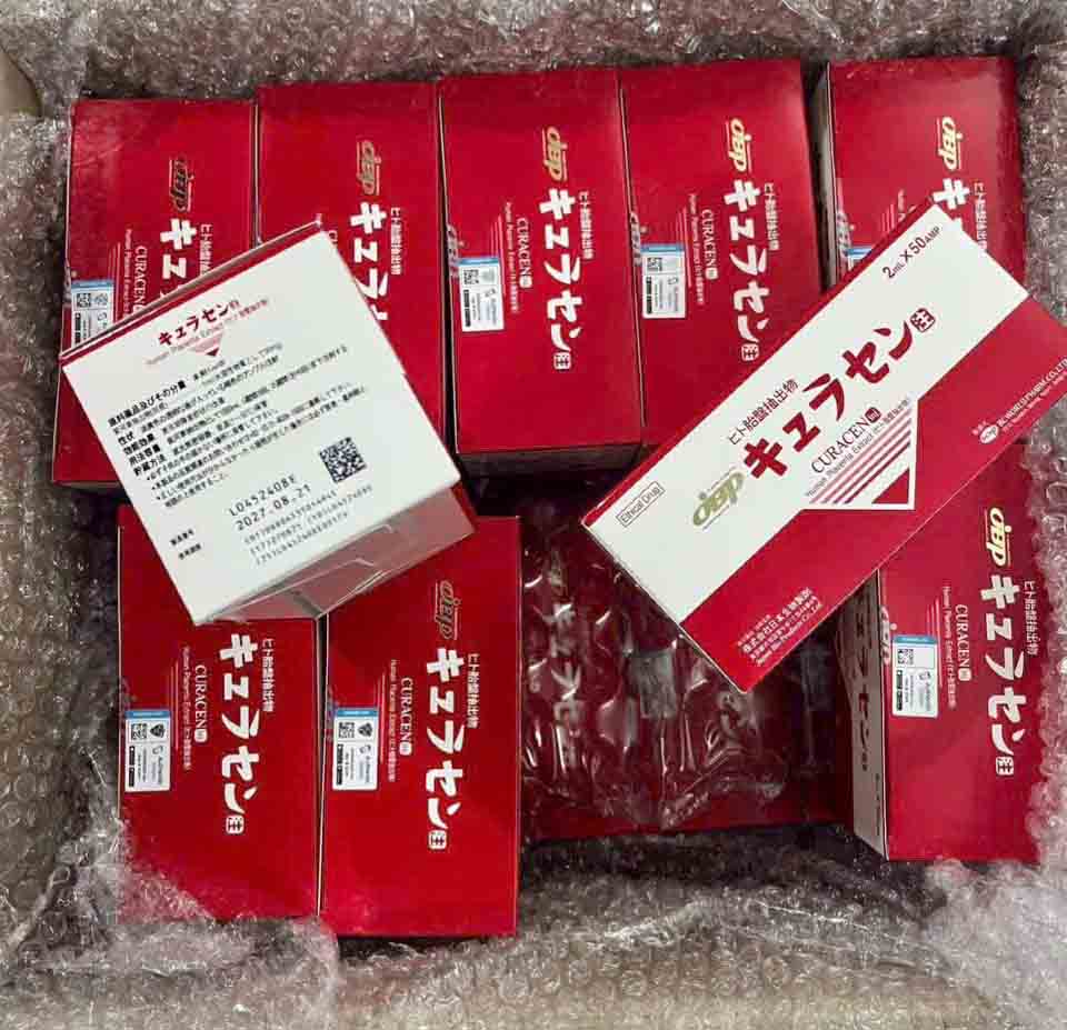 Tế bào gốc nhau thai Nhật Bản Curacen Human Placenta Extract