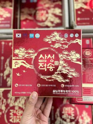 Tinh dầu thông đỏ Samsung Red Pine Hàn Quốc 30 viên