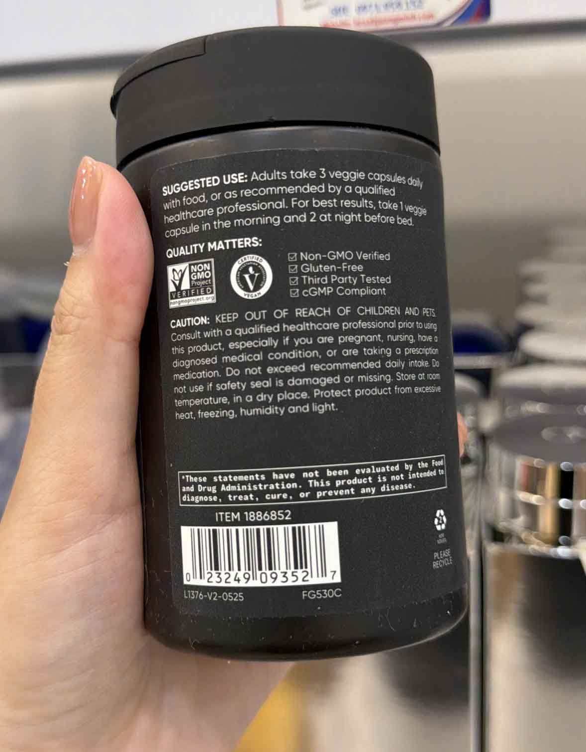Viên uống bổ sung Magie Magnesium L Threonate Sports Research