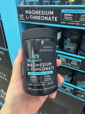 Viên uống bổ sung Magie Magnesium L Threonate Sports Research