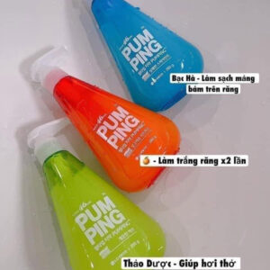 pumping kem đánh răng