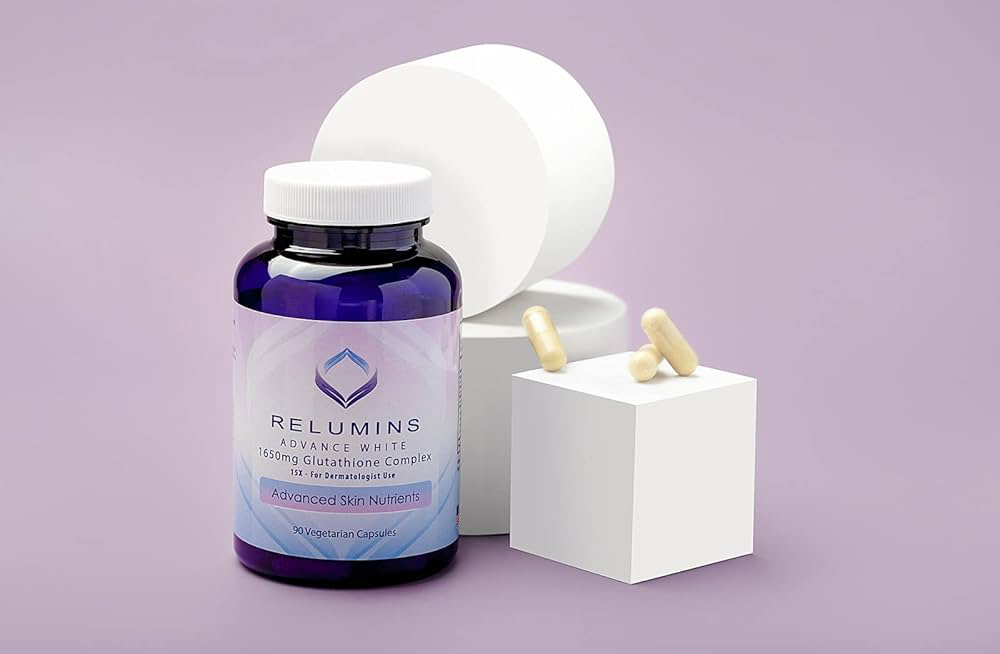 relumins advance white 1650mg glutathione complex