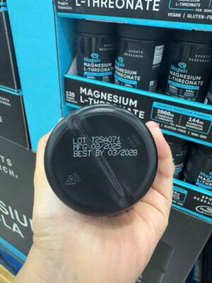 sports research magtein magnesium l threonate 2000 mg