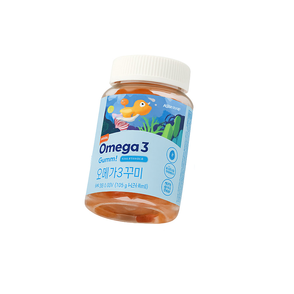 Kẹo dẻo Naturalize Omega 3 Gummi Hàn Quốc 60 viên