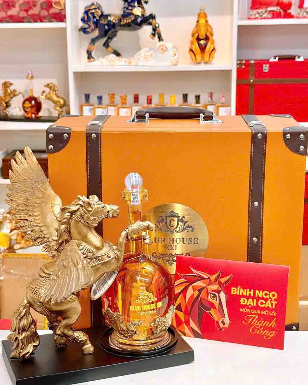 Rượu con ngựa Thần Pegasus (ngựa cánh) Whisky Pháp 2026