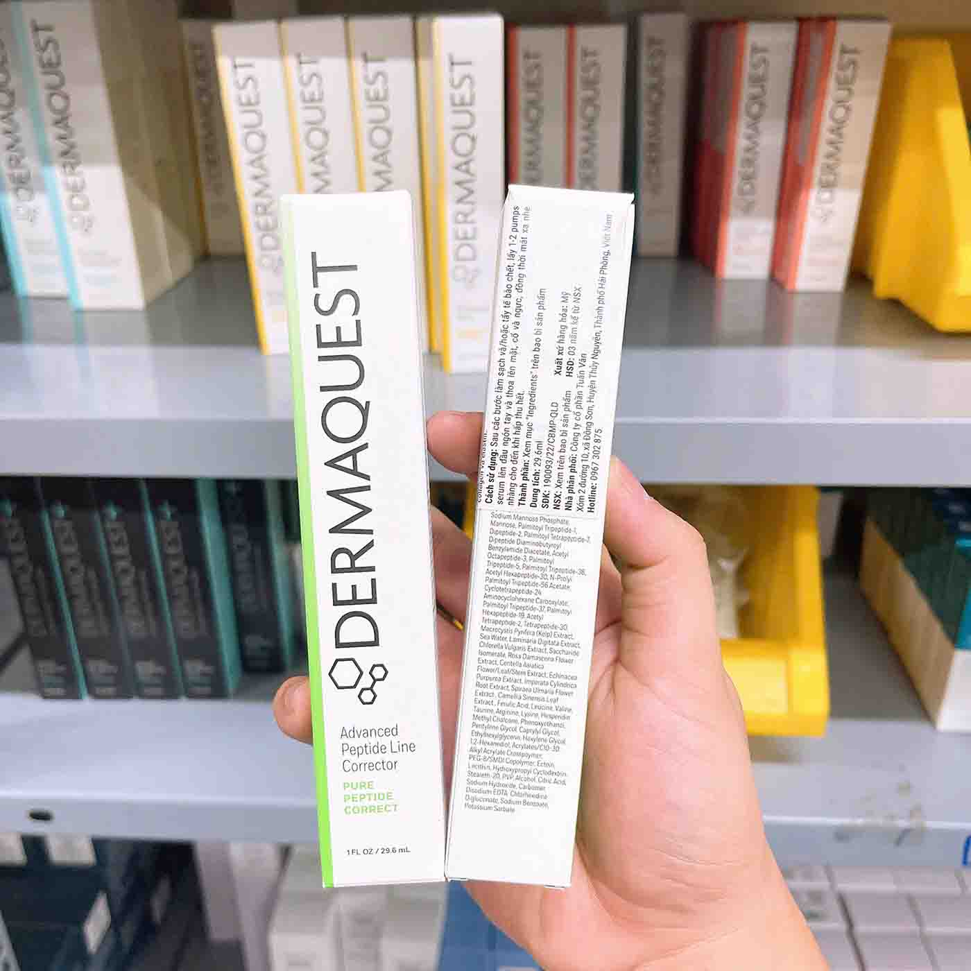Serum mờ nếp nhăn Dermaquest Advanced Peptide Line Corrector 29