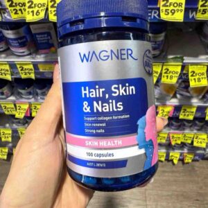 Viên uống đẹp da, tóc, móng Wagner Hair Skin & Nails