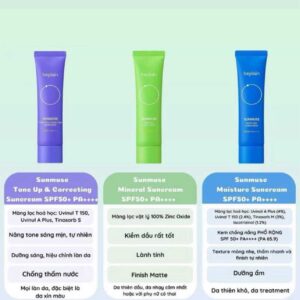 kem chống nắng beplain xanh lá