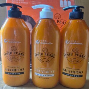 Bộ dầu gội Samjin Jinju Pearl