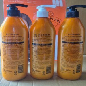 Bộ dầu gội Samjin Jinju Pearl Premium Hair Care Hàn Quốc