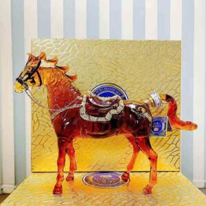 Chai rượu hình con ngựa Aura Brandy XO Pháp