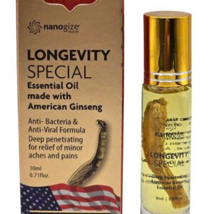 Dầu sâm Mỹ Nanogize Longevity Special Ginseng Essential Oil 10ml
