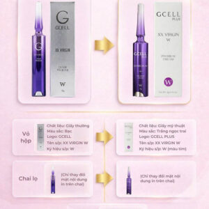 GCell Plus XXVirgin W Premium Cream mẫu mới