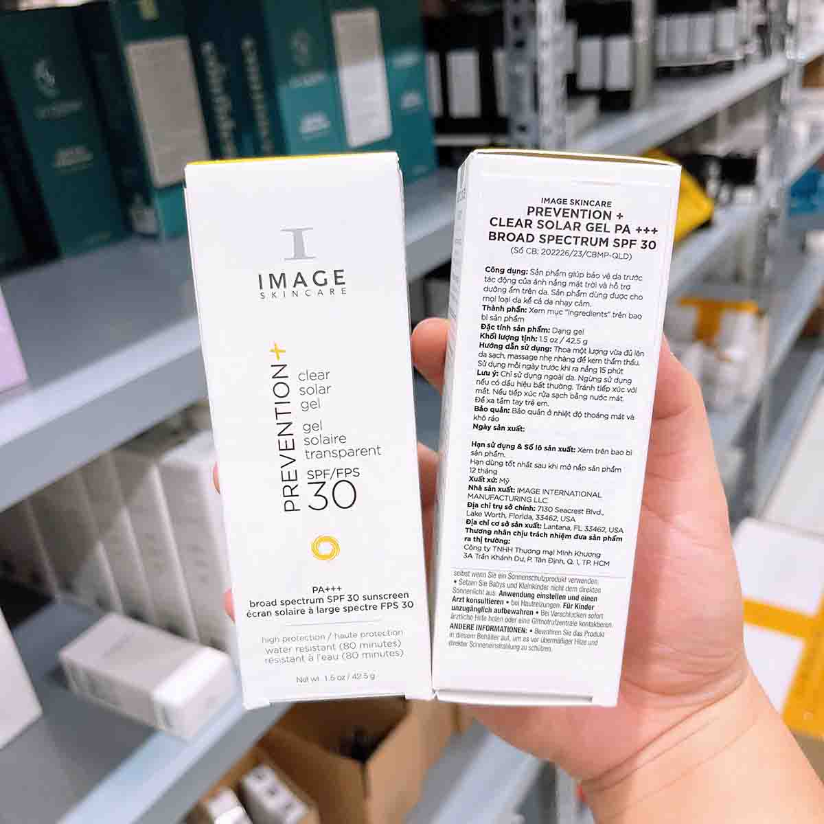 Kem chống nắng Image Skincare Prevention+ Clear Solar Gel