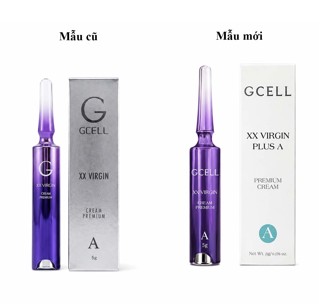 Kem giảm thâm nách, bẹn, mông GCELL XX VIRGIN PLUS A 5g
