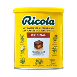 Kẹo ngậm hỗ trợ ho Ricola Swiss Alpine Herbs 250g