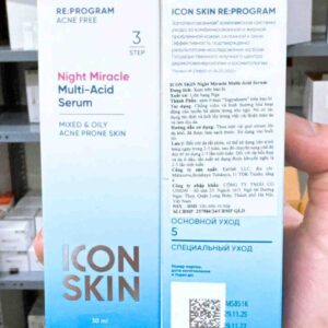 Xịt mụn lưng Icon Skin Acne Free Solution Nga