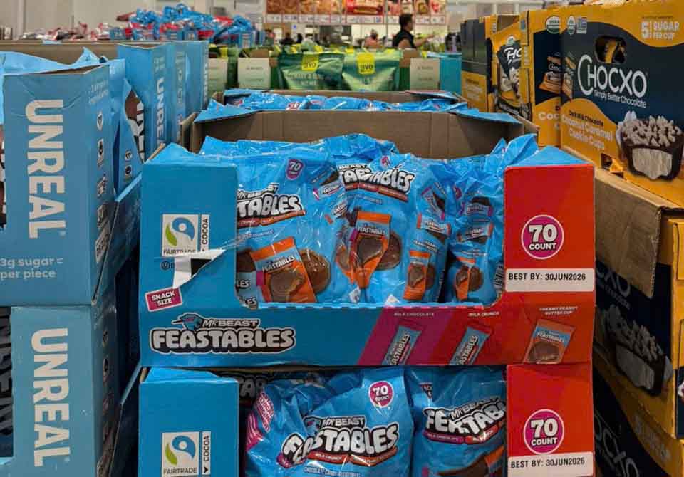 socola của mrbeast