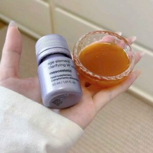 Nước hỗ trợ sáng da Mesoestetic Age Element Clarifying W+ Elixir 6 chai