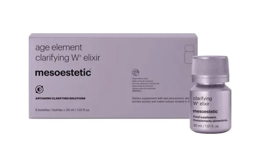 Nước hỗ trợ sáng da Mesoestetic Age Element Clarifying W+ Elixir