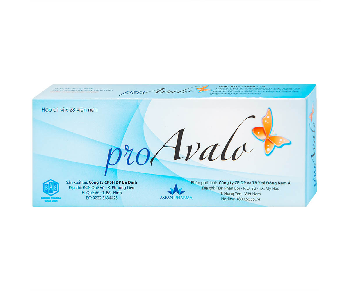 Viên uống hỗ trợ tránh thai Pro Avalo