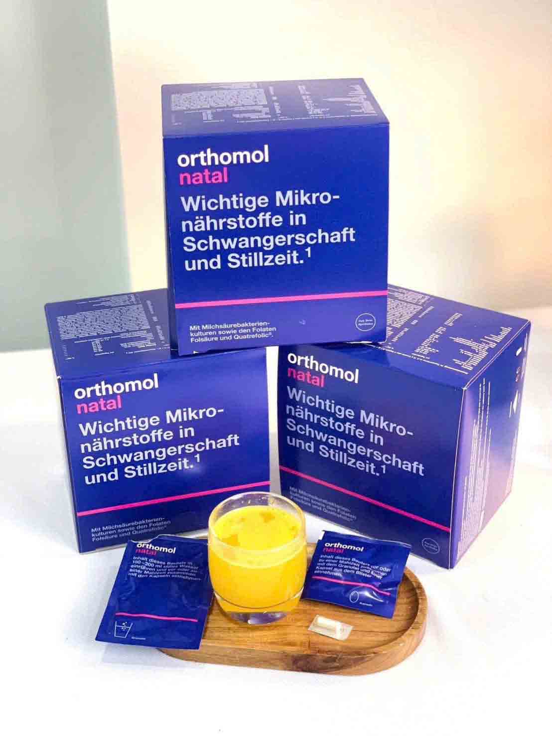 Vitamin cho bà bầu Orthomol Natal chính hãng Đức