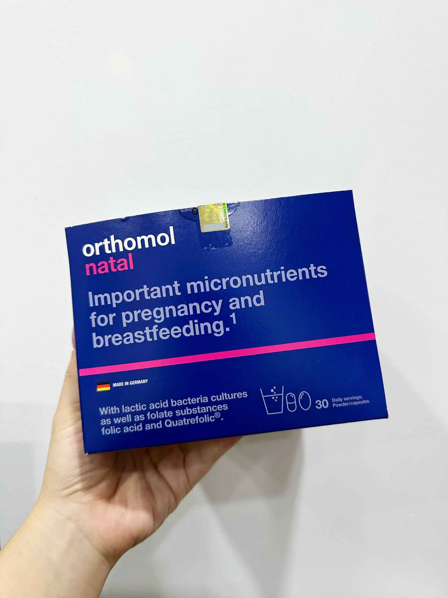 Vitamin cho bà bầu Orthomol Natal