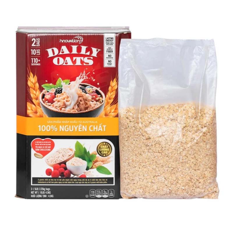 Yến mạch Innovation Daily Oats cán dày