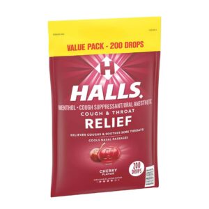 Kẹo Halls Relief hỗ trợ giảm ho Mỹ 200 viên
