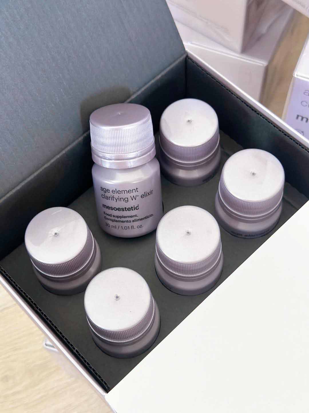 mesoestetic age element clarifying w+ elixir