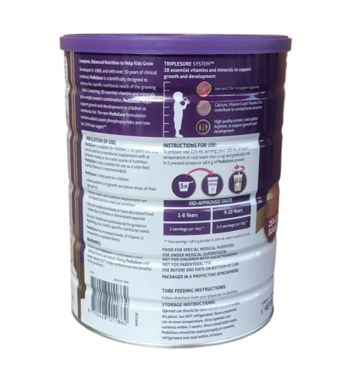 sữa pediasure úc 850g