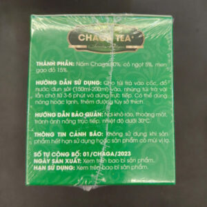 trà túi lọc chaga tea