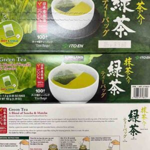 trà xanh túi lọc kirkland