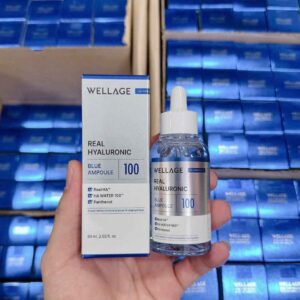 wellage real hyaluronic blue 100 ampoule