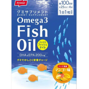 Kẹo dẻo bổ sung Omega 3 Fish Oil Nissui