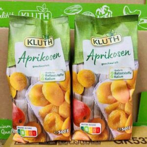 Mơ sấy Kluth Aprikosen Geschwefelt
