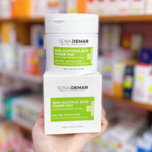 Toner Pad Senademar AHA Glycolic Acid Toner Pad