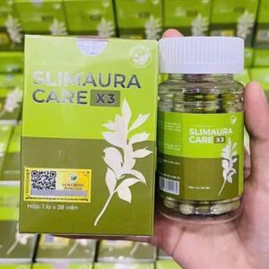 Viên uống hỗ trợ giảm cân Slimaura Care x3 38 viên