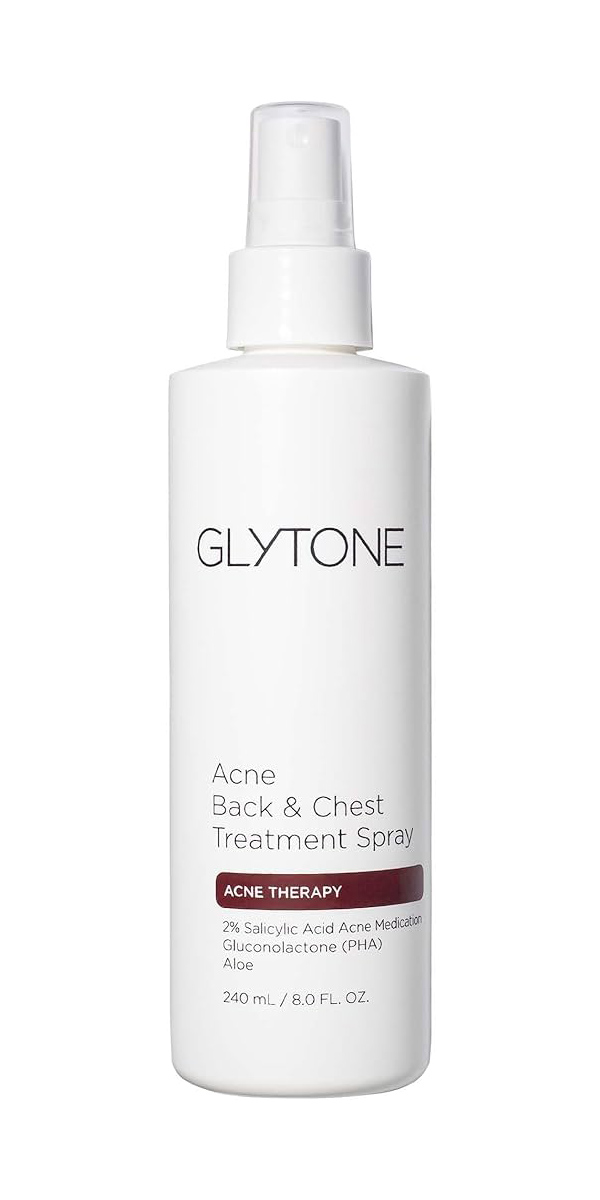 Xịt hỗ trợ giảm mụn lưng Glytone Acne Back Chest Treatment Spray 240ml