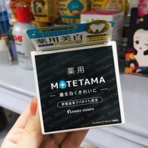 bột đánh trắng răng của nhật Motetama Sanwa Honpo