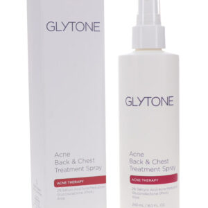 glytone acne back chest treatment spray