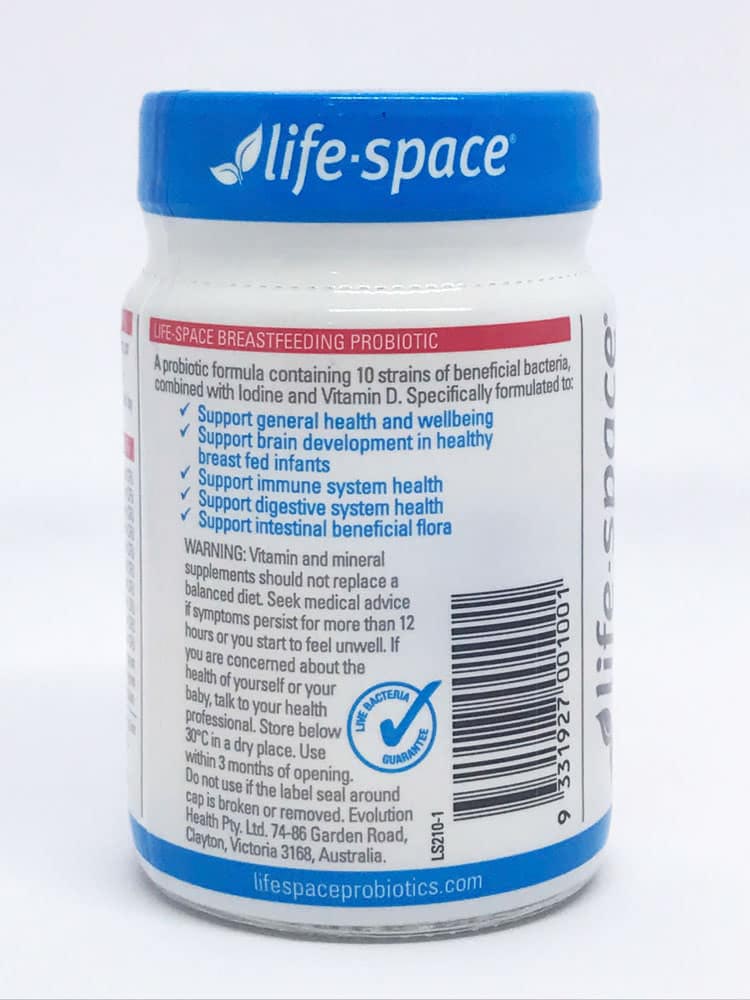 life space breastfeeding probiotic