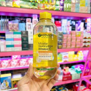 nước tẩy trang garnier vàng