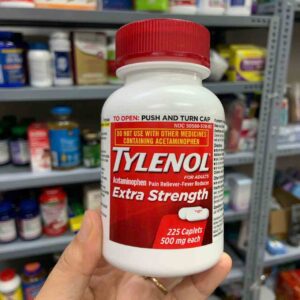 tylenol extra strength 500mg 225 viên