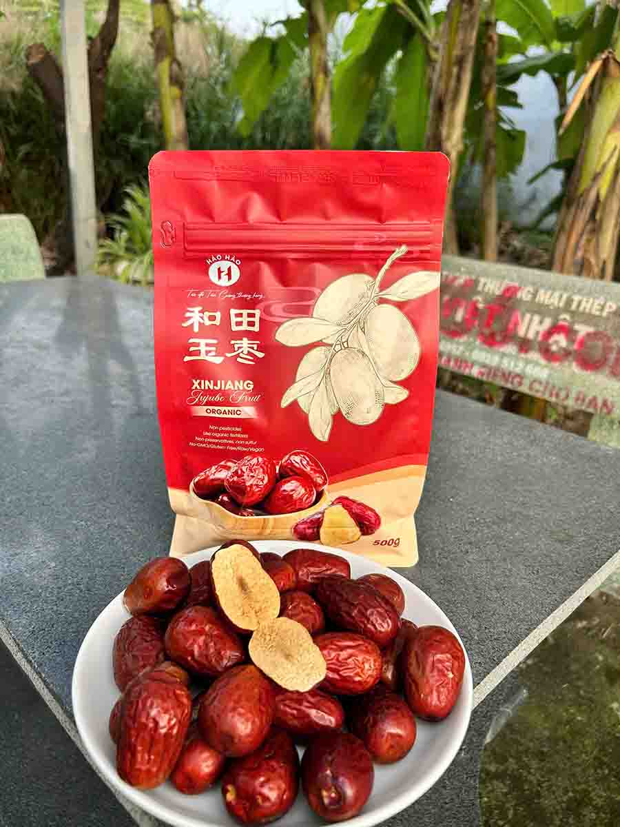 Táo đỏ Tân Cương Xinjiang Jujube Fruit Organic