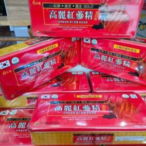 Viên đạm sâm nhung hươu Korea Red Ginseng Extract Gold 120 viên
